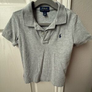 Polo by Ralph Lauren Boys Light Gray Polo 2T Shirt